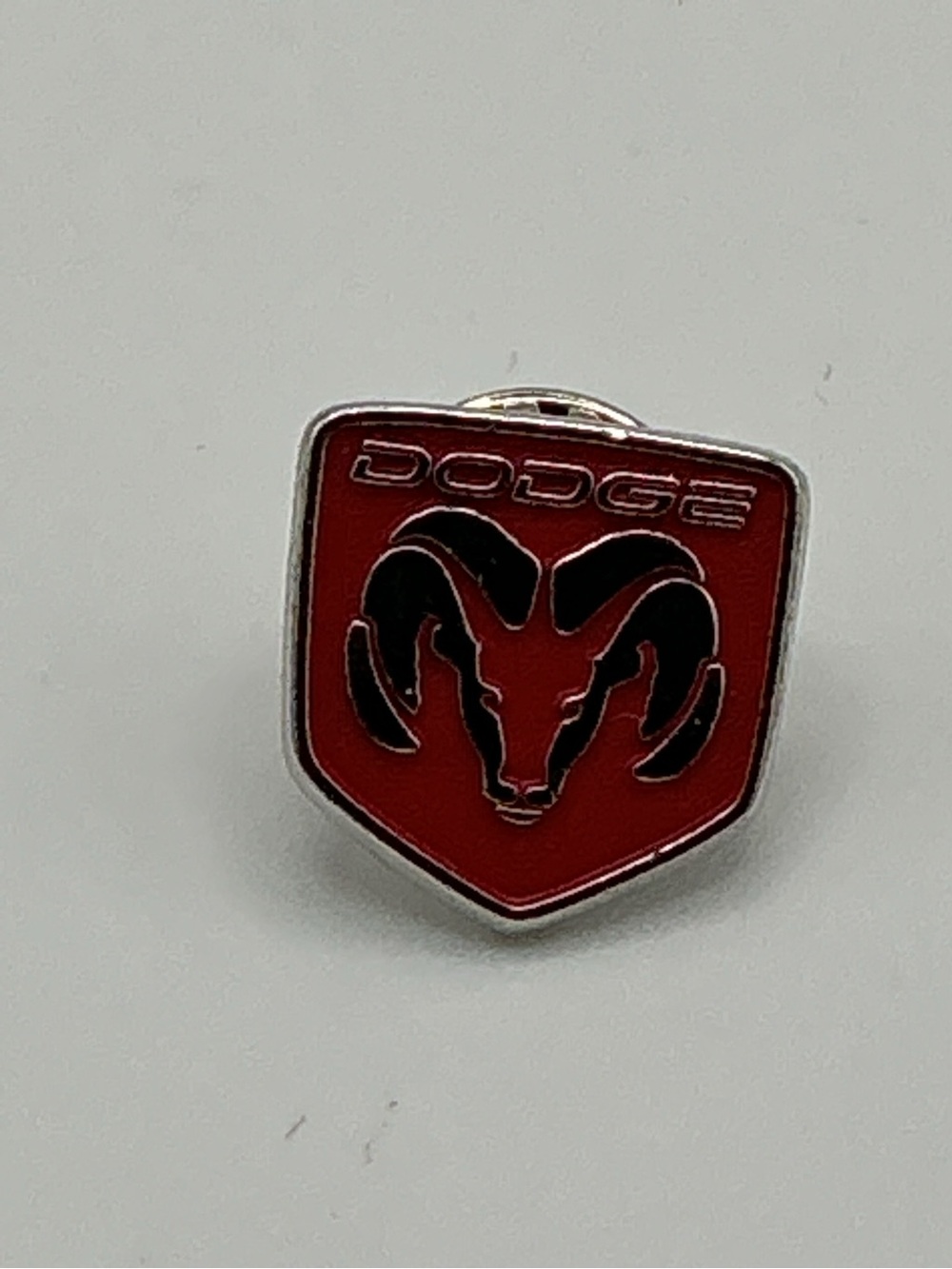 DODGE RAM Pin Pinback Hat Lapel Tie Tac Tack Logo Red Metal Badge